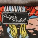 Avengers Print Paige's Pocket Tee